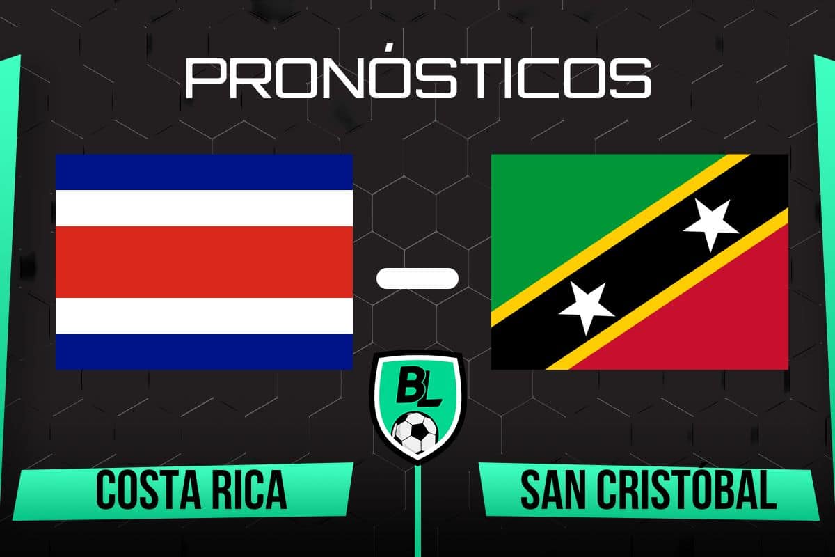 Costa Rica vs San Cristóbal y Nieves hoy, por las Eliminatorias Concacaf 2026